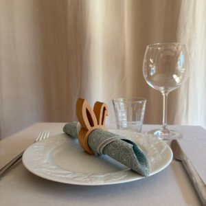 Rond de serviette LAPIN